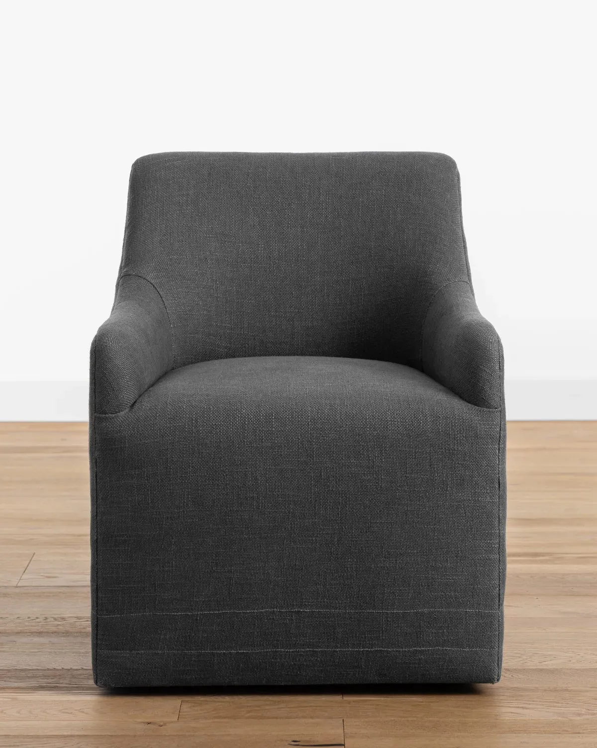 Elton Office Chair - Ink, Linen Blend product