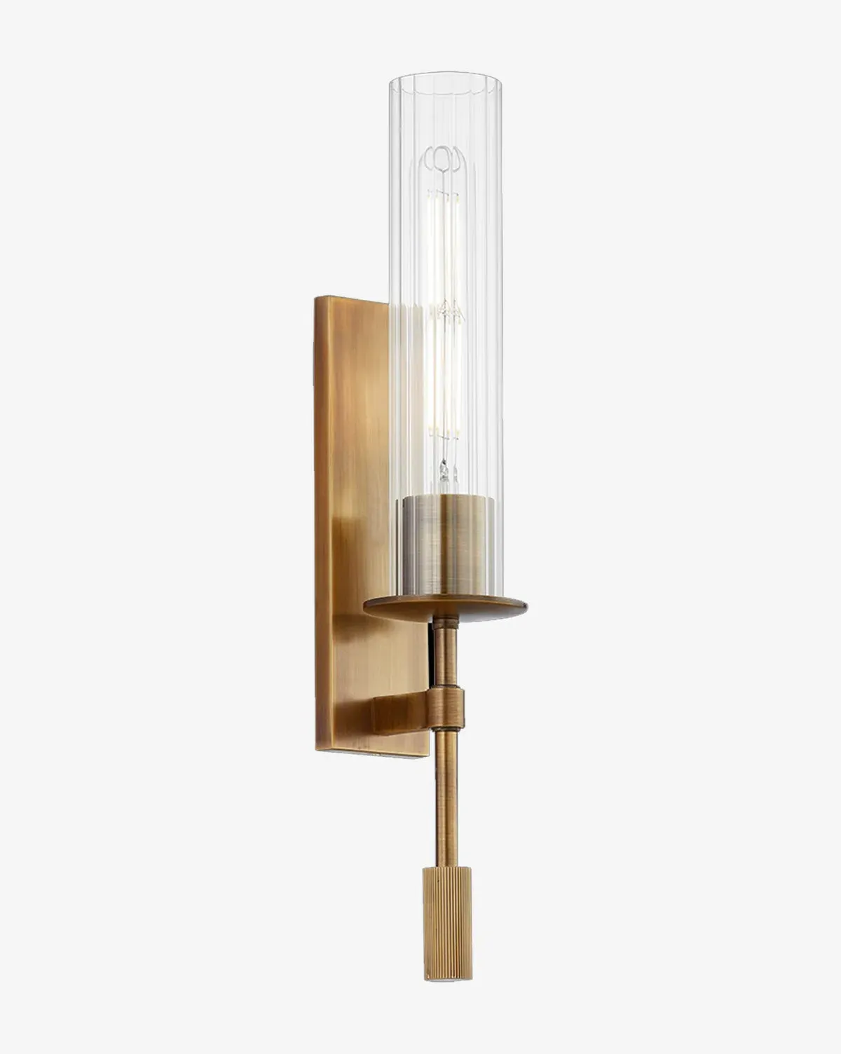 Elton Wall Sconce - Brass, Glass product
