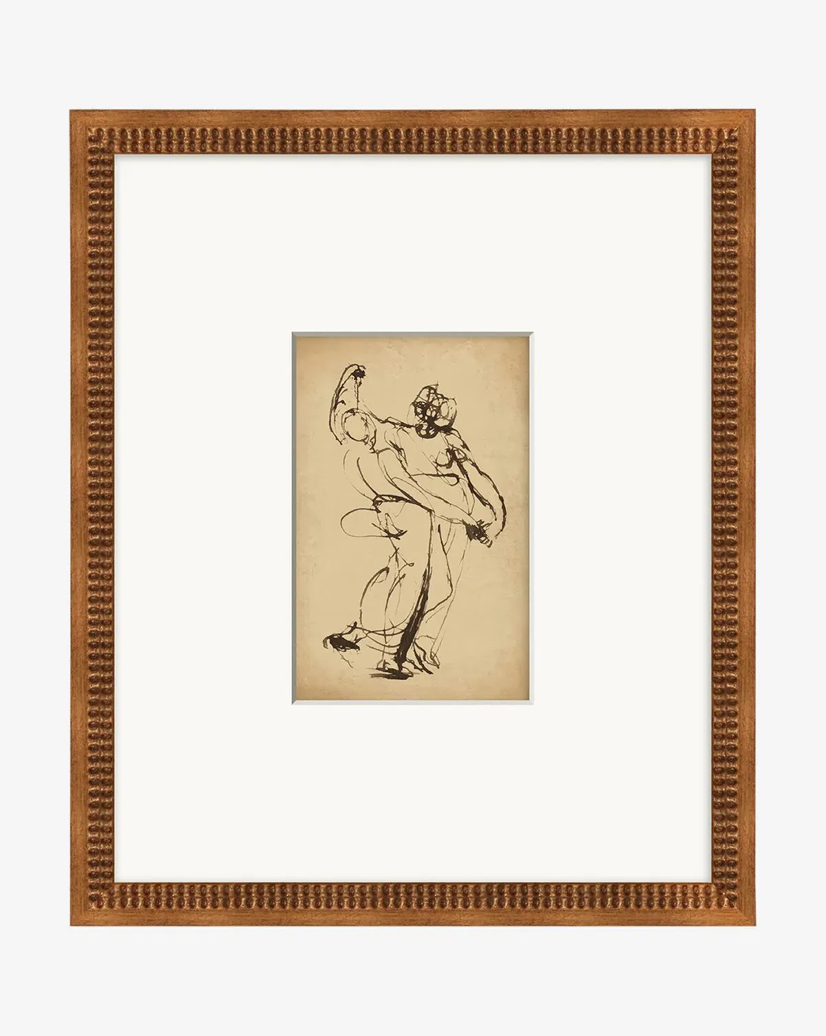 Entwined Framed Wall Art - Warm Wood product