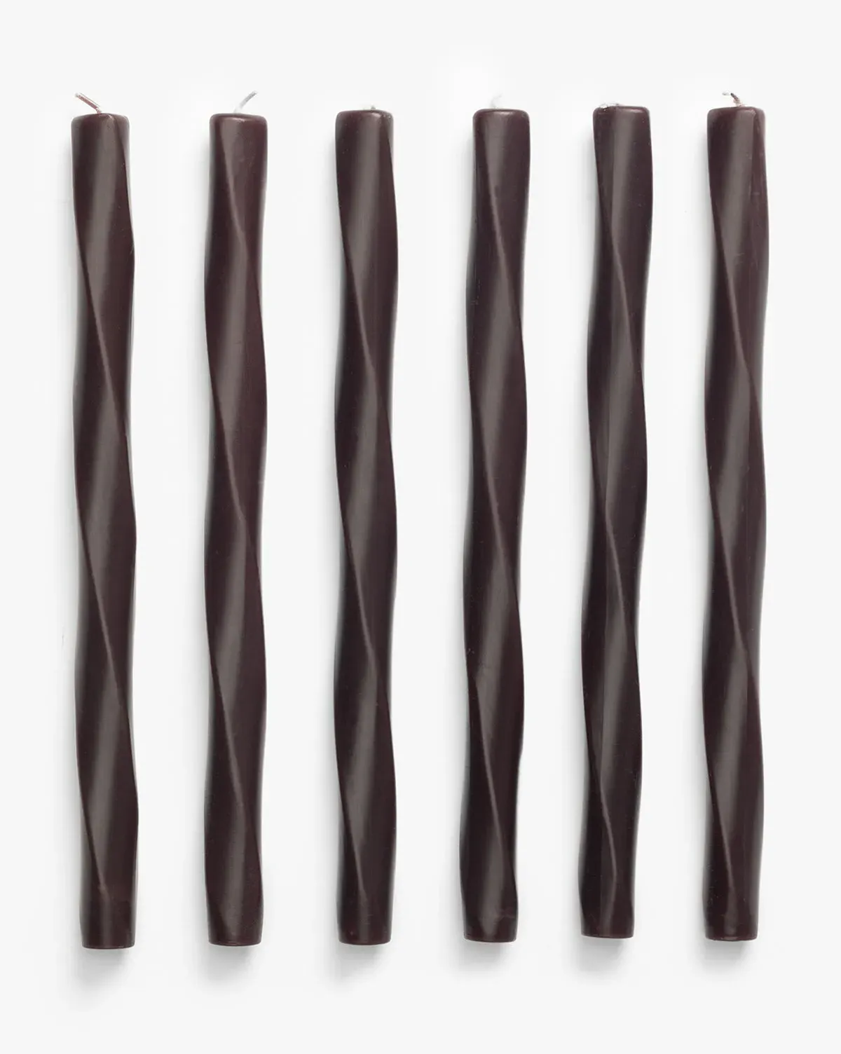 Errol Wax Taper Candles Set of 6 - Berry product