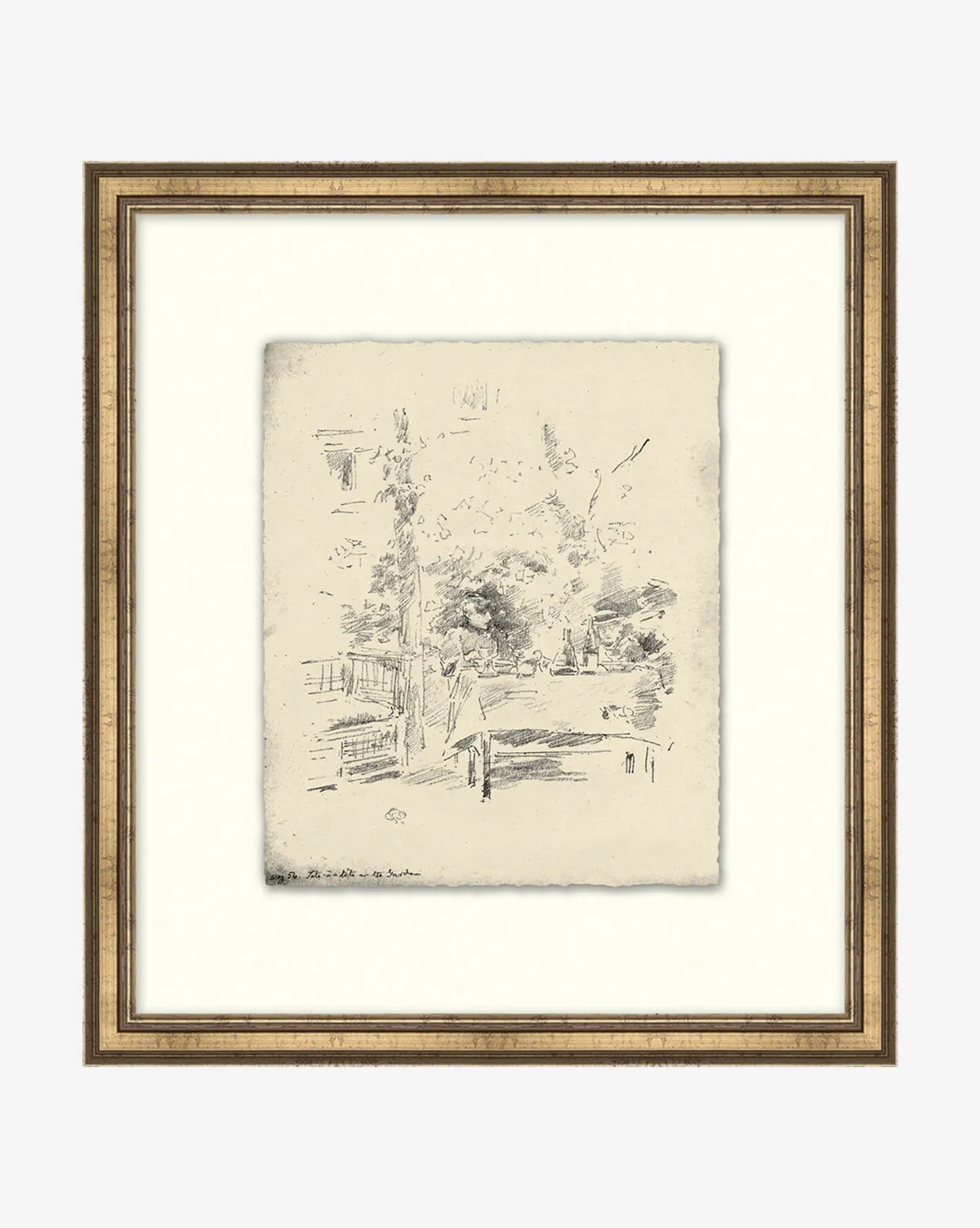 Etched Brunch Framed Wall Art product