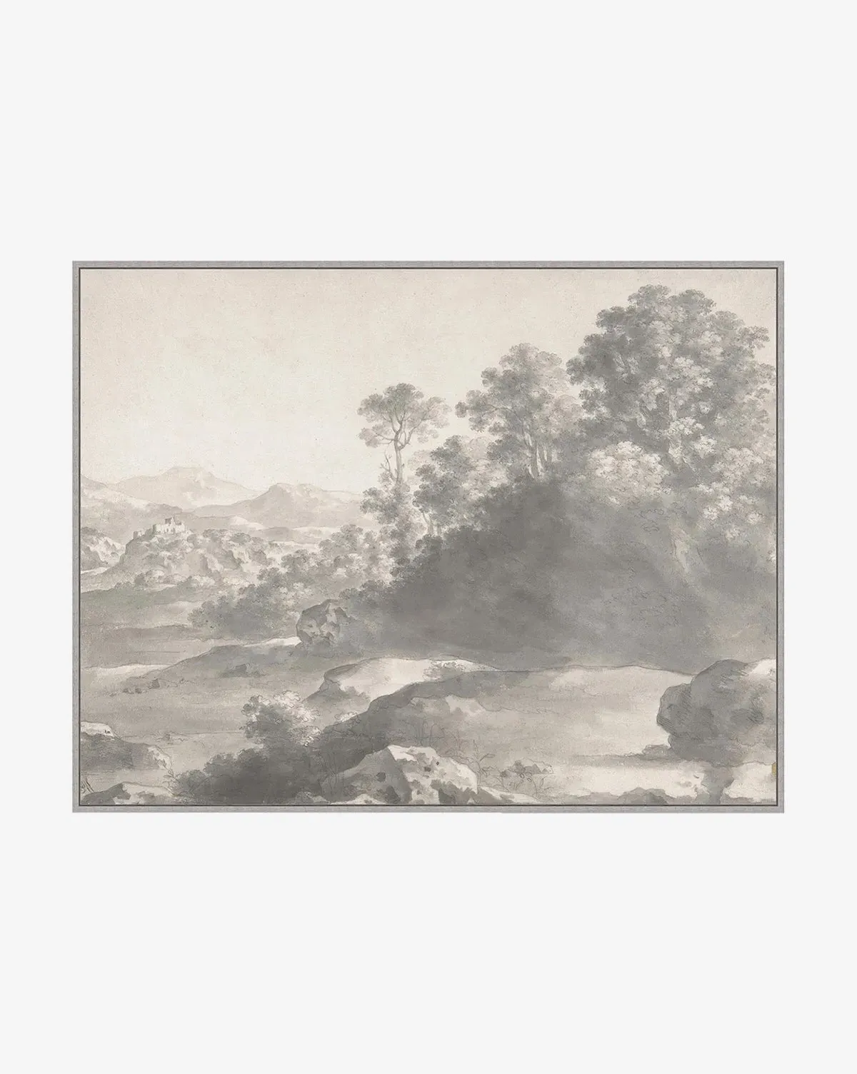 Ethereal View Gallery-Wrapped Giclee Canvas - Grey Driftwood product