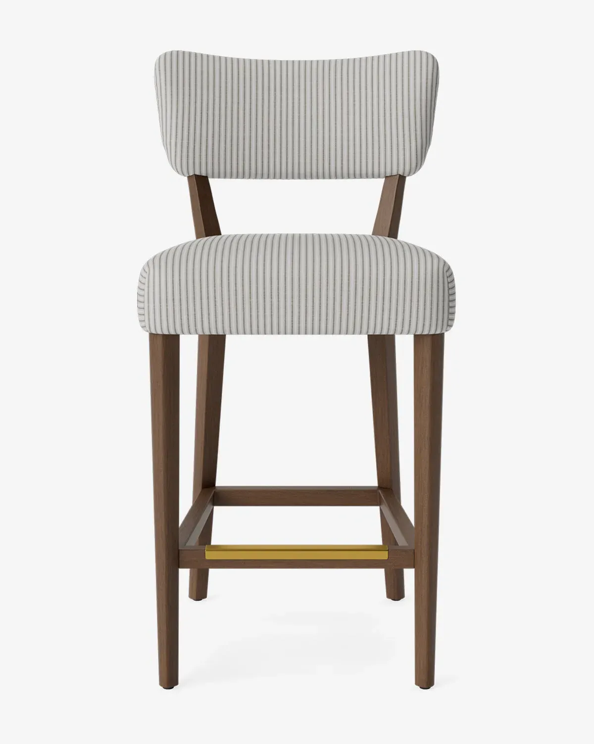 Etienne Counter Stool - Taupe, Perennials Oxford Stripe product