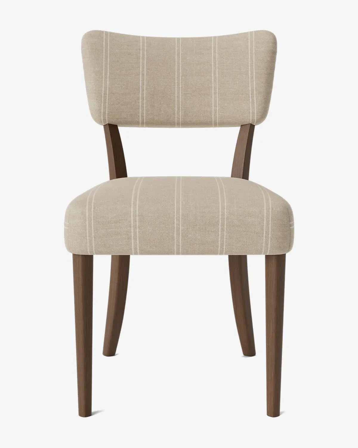 Etienne Dining Chair - Oatmeal & Ivory Stripe, Linen product