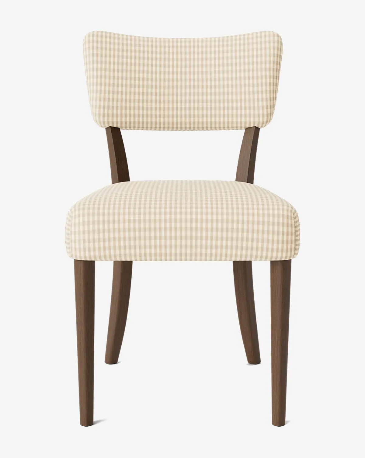 Etienne Kidney-Back Dining Chair - Tan product