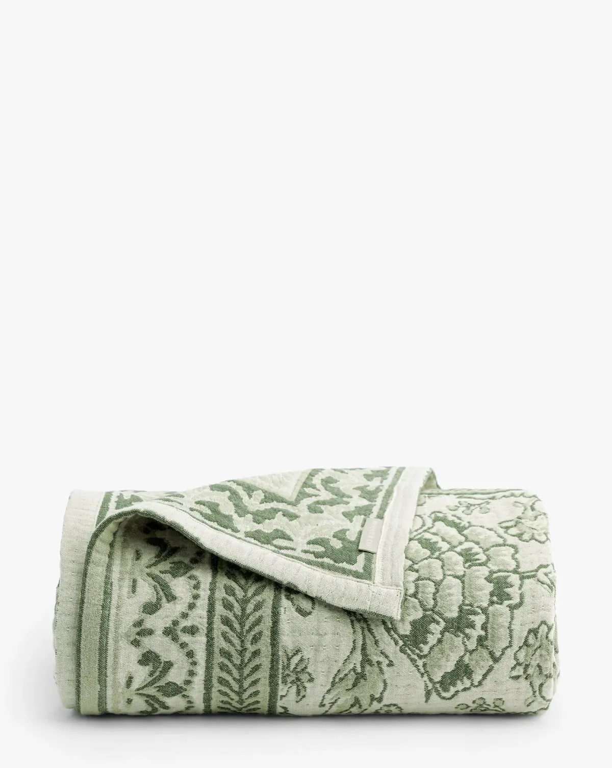 Eulalie Matelassé Full/Queen Coverlet - Green product