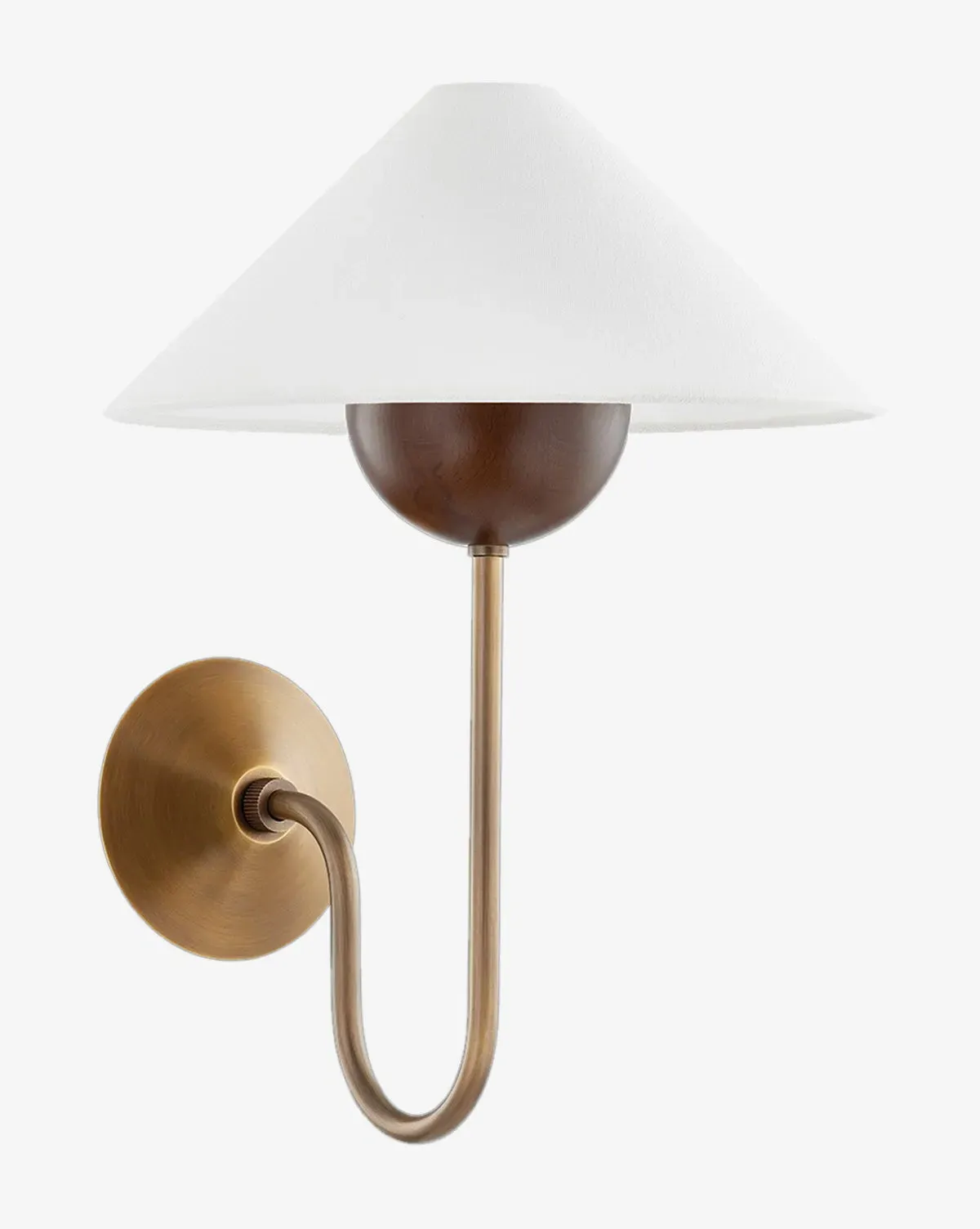 Evan Wall Sconce - Brass, Linen product