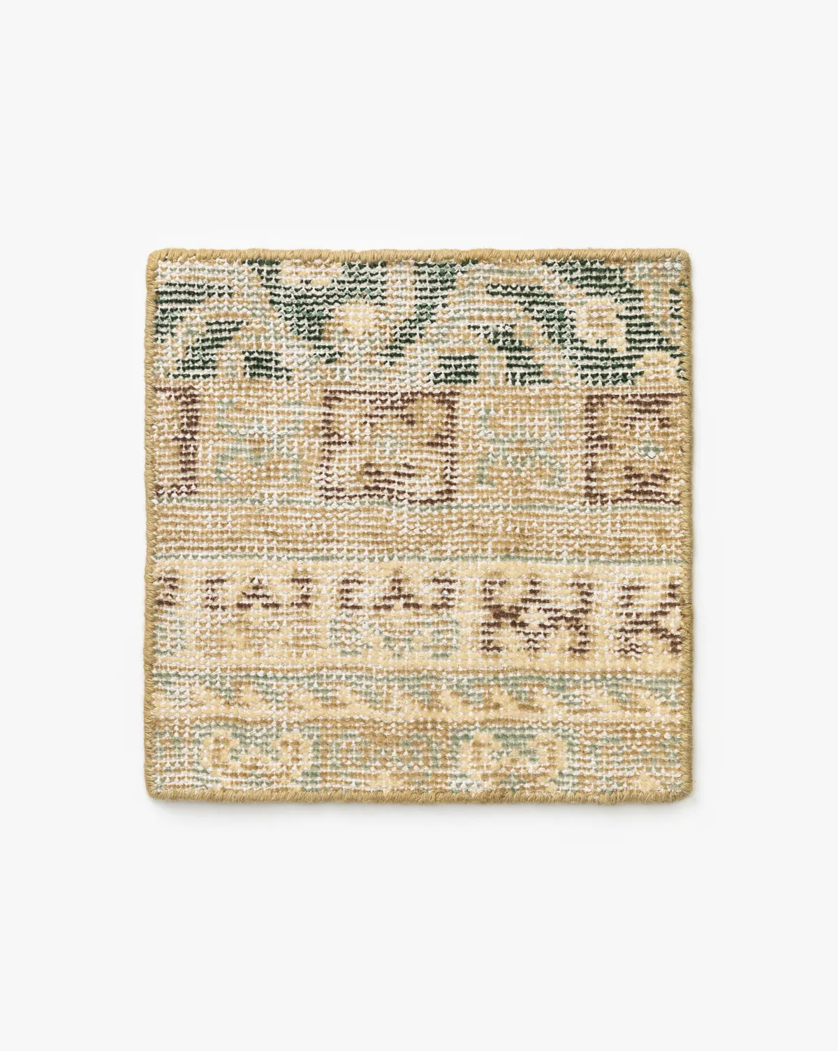 Evangeline Hand-Knotted Rug Swatch - Blue, Wool product