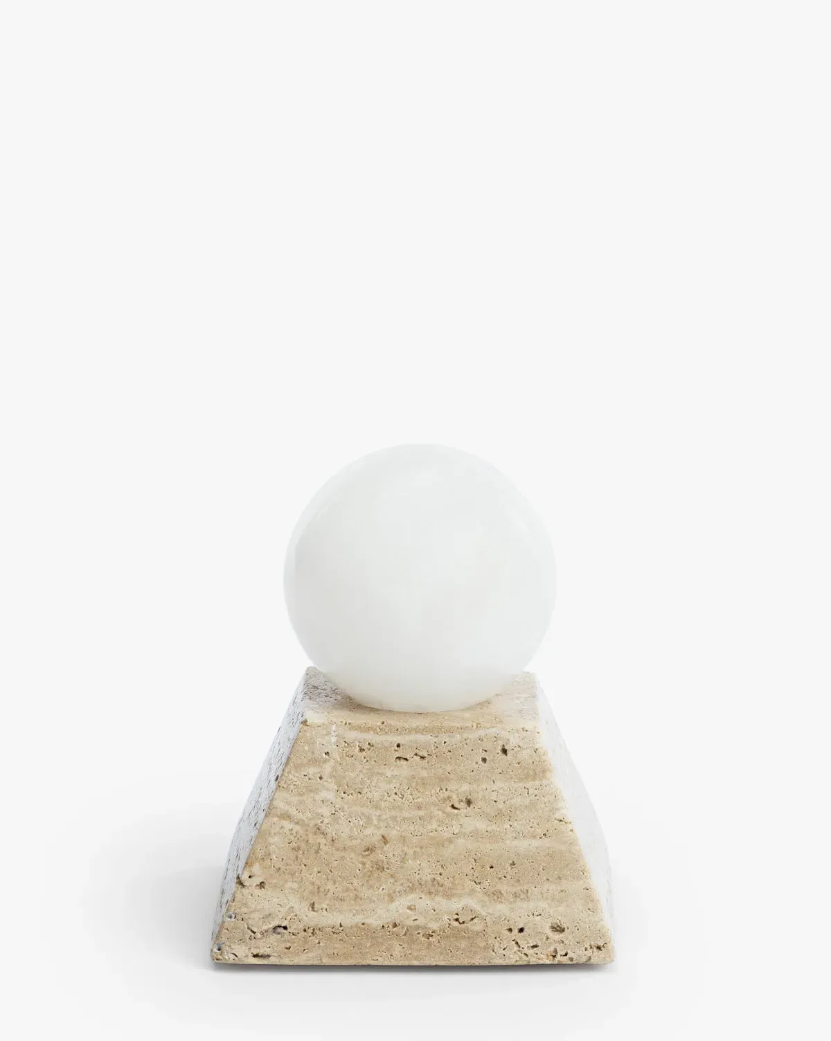 Exeter Decorative Object - Beige, Travertine product