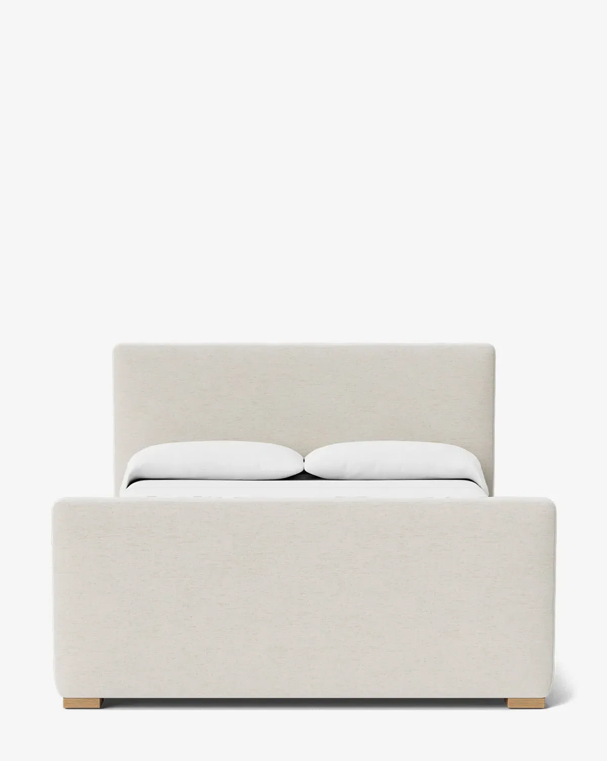 Faris Queen Size Bed Frame - Alabaster, Crypton product