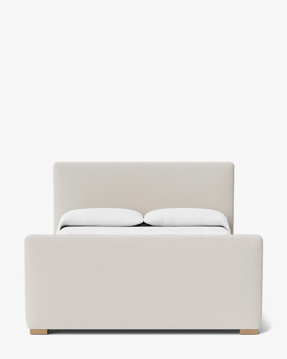 Faris Queen Size Bed Frame - Blanc, Crypton product