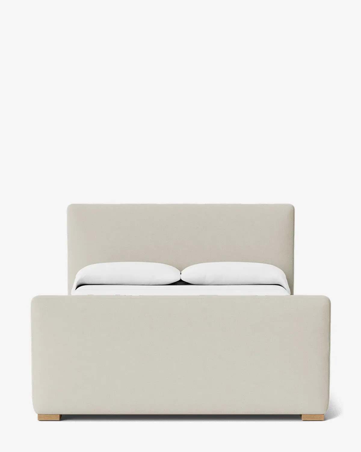 Faris Queen Size Bed Frame - Egret, Perennials Fabric product