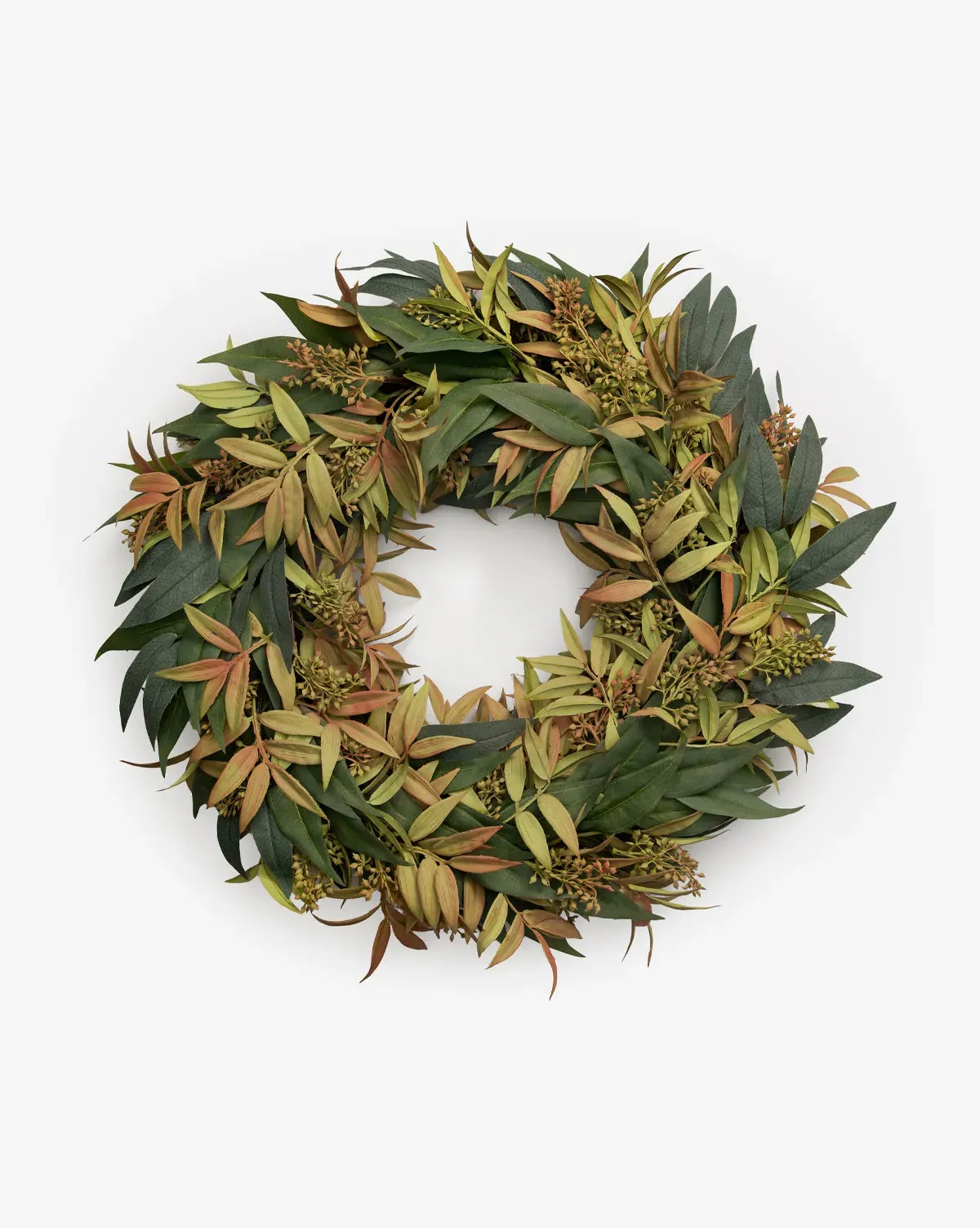 Faux Seeded Eucalyptus Wreath product