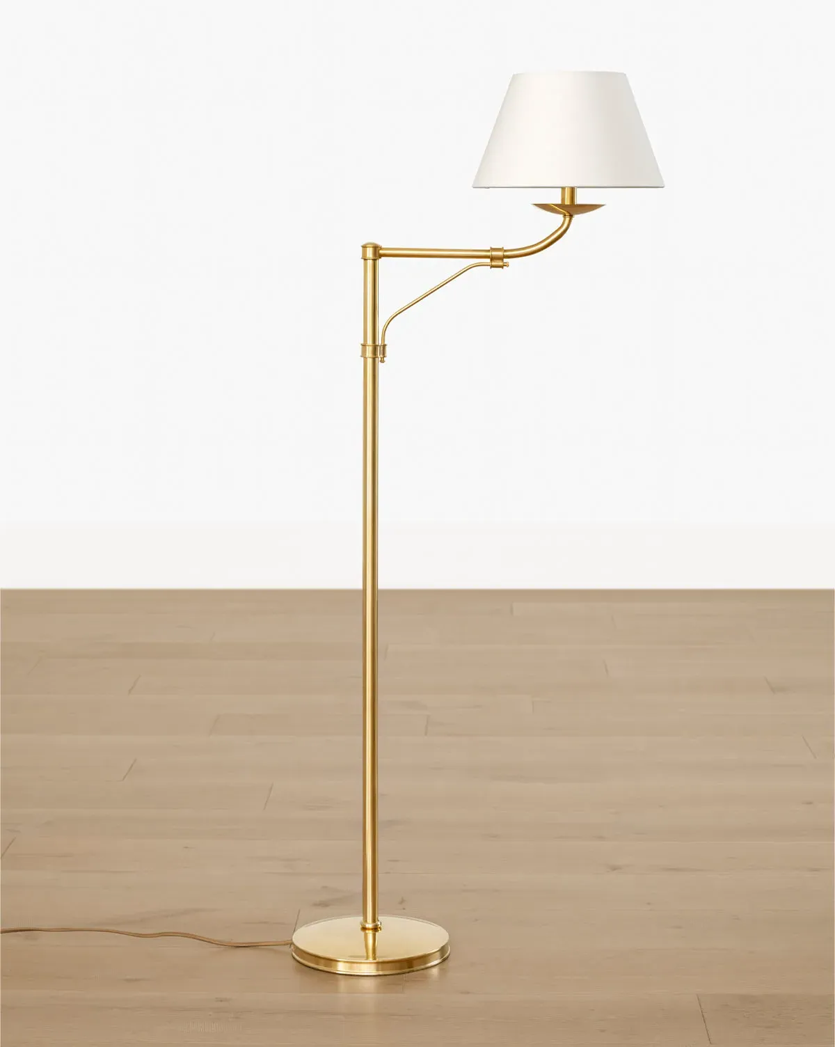 Fiddler Floor Lamp with Adjustable Arm product