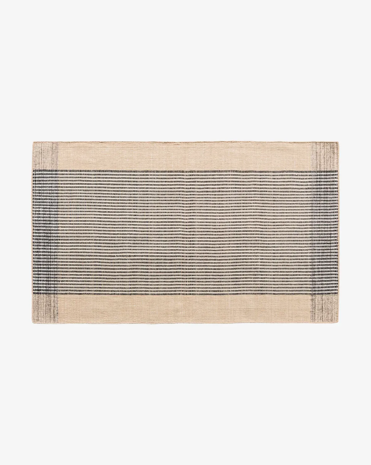Fitchburg 3' x 5' Handwoven Indoor/Outdoor Rug - Tan, Navy product