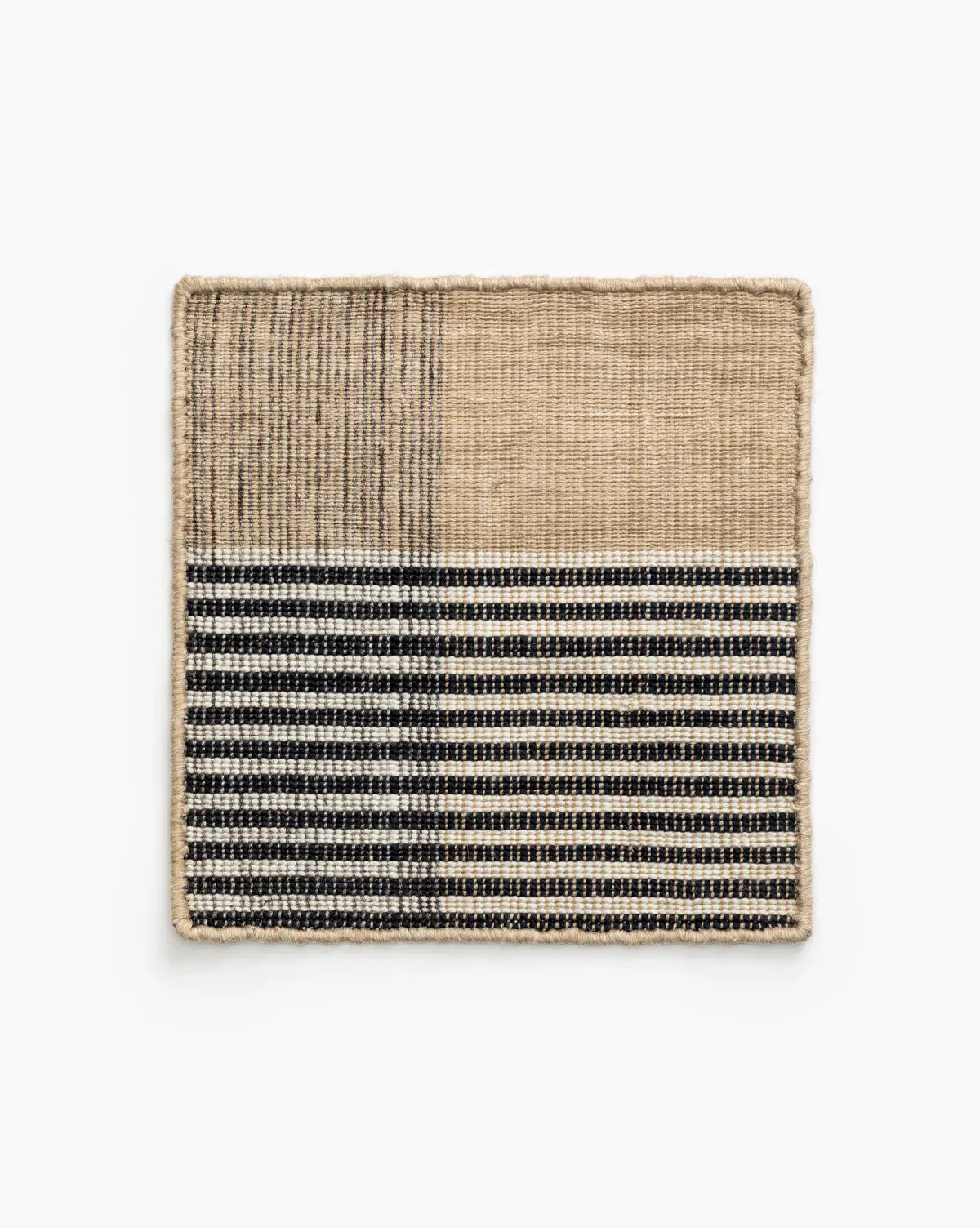 Fitchburg Indoor/Outdoor Rug Swatch - Tan, Navy product
