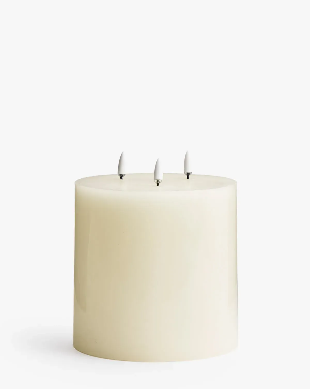 Flameless Large Pillar Candle - Three-Wick, LED product