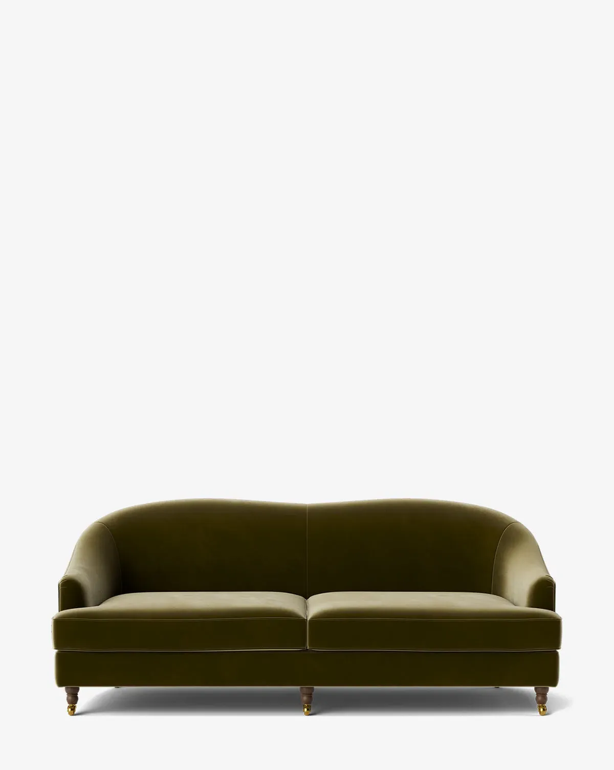 Fletcher 76" Sofa - Olive, Velvet product