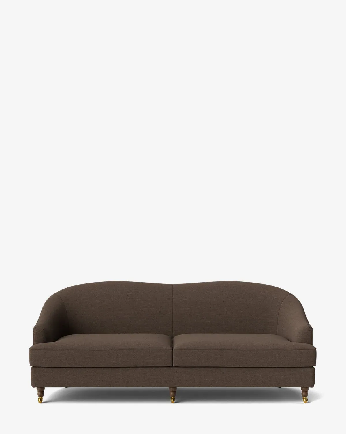 Fletcher 76" Sofa with Rolled Arms - Coffee, Crypton product