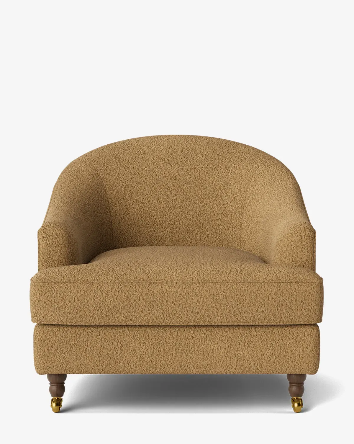 Fletcher Lounge Chair - Caramel, Boucle product