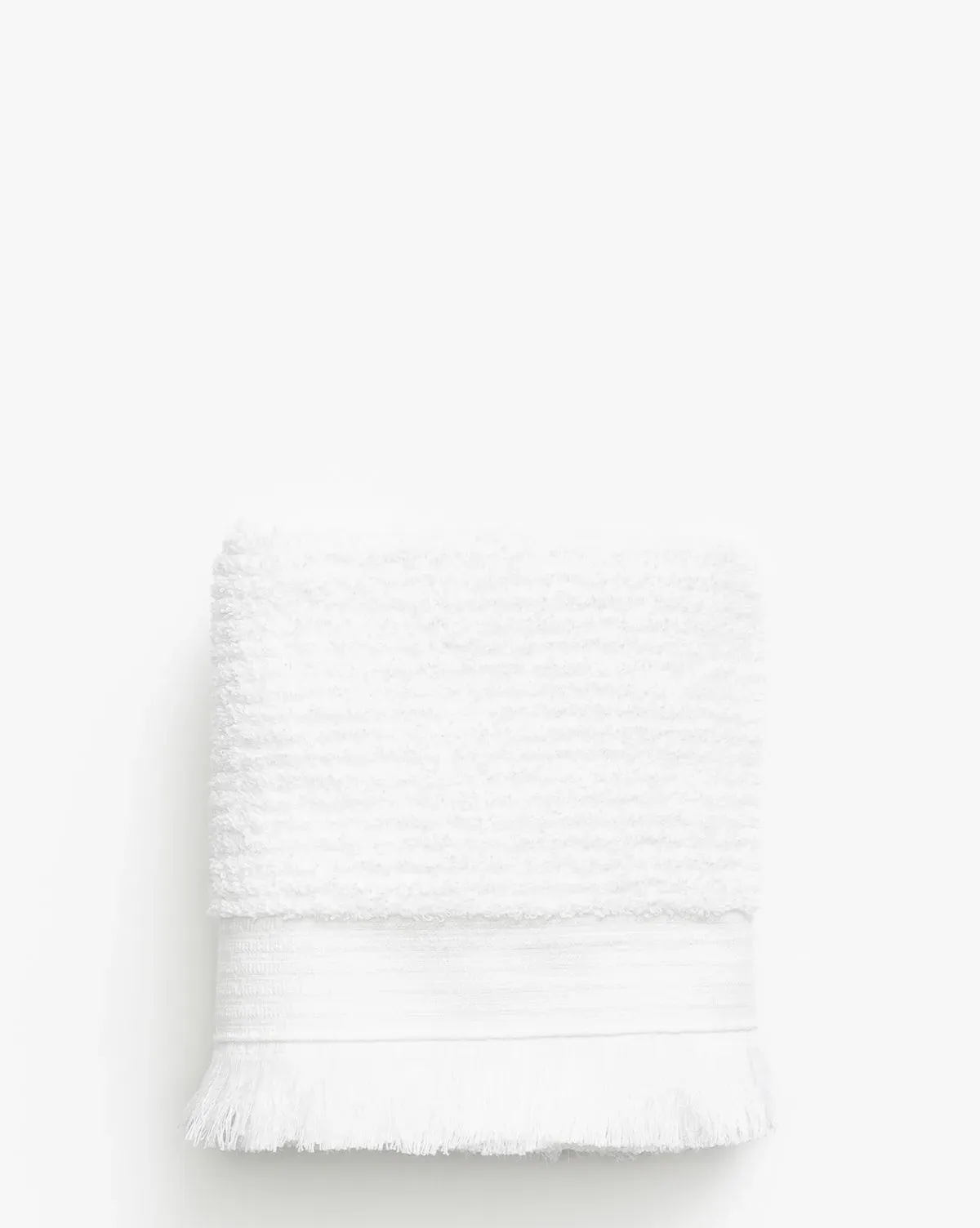Frayser Hand Towel - White, Turkish Cotton product