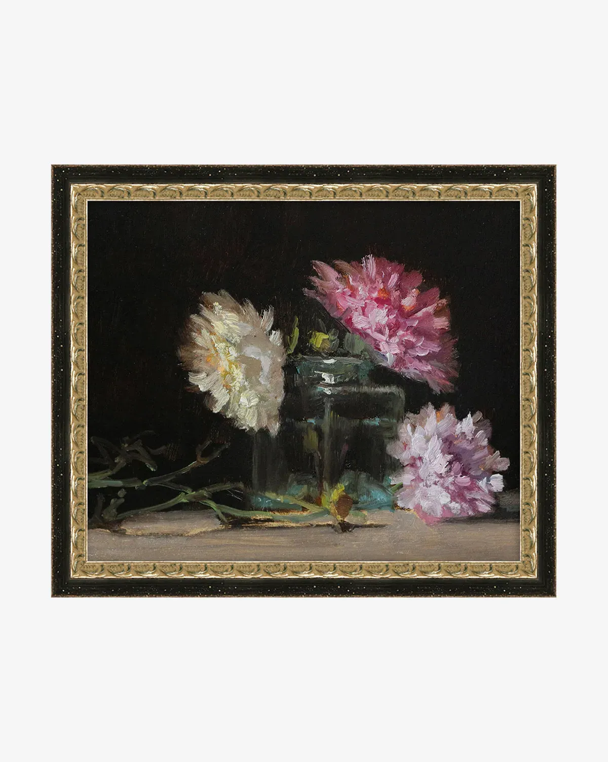 Fresh Flowers in Water Framed Wall Art product