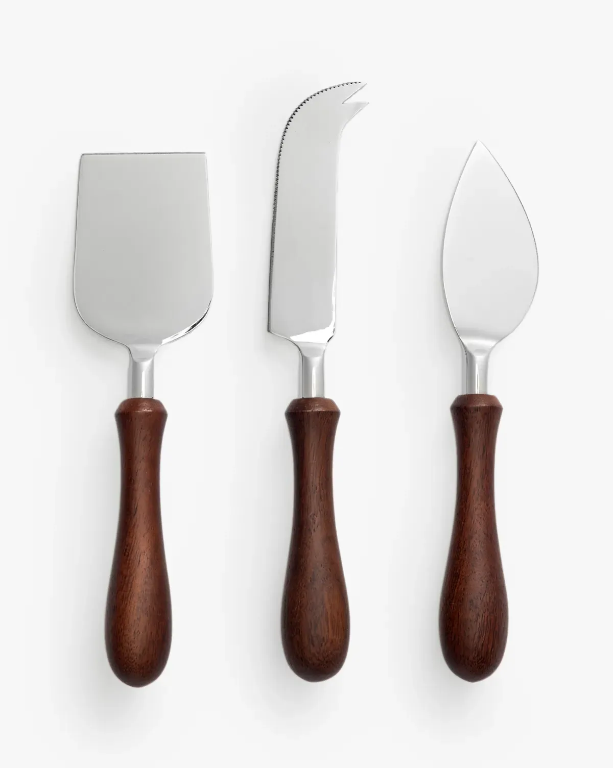 Fromagerie Cheese Knives Set of 3 - Stainless Steel, Wood product