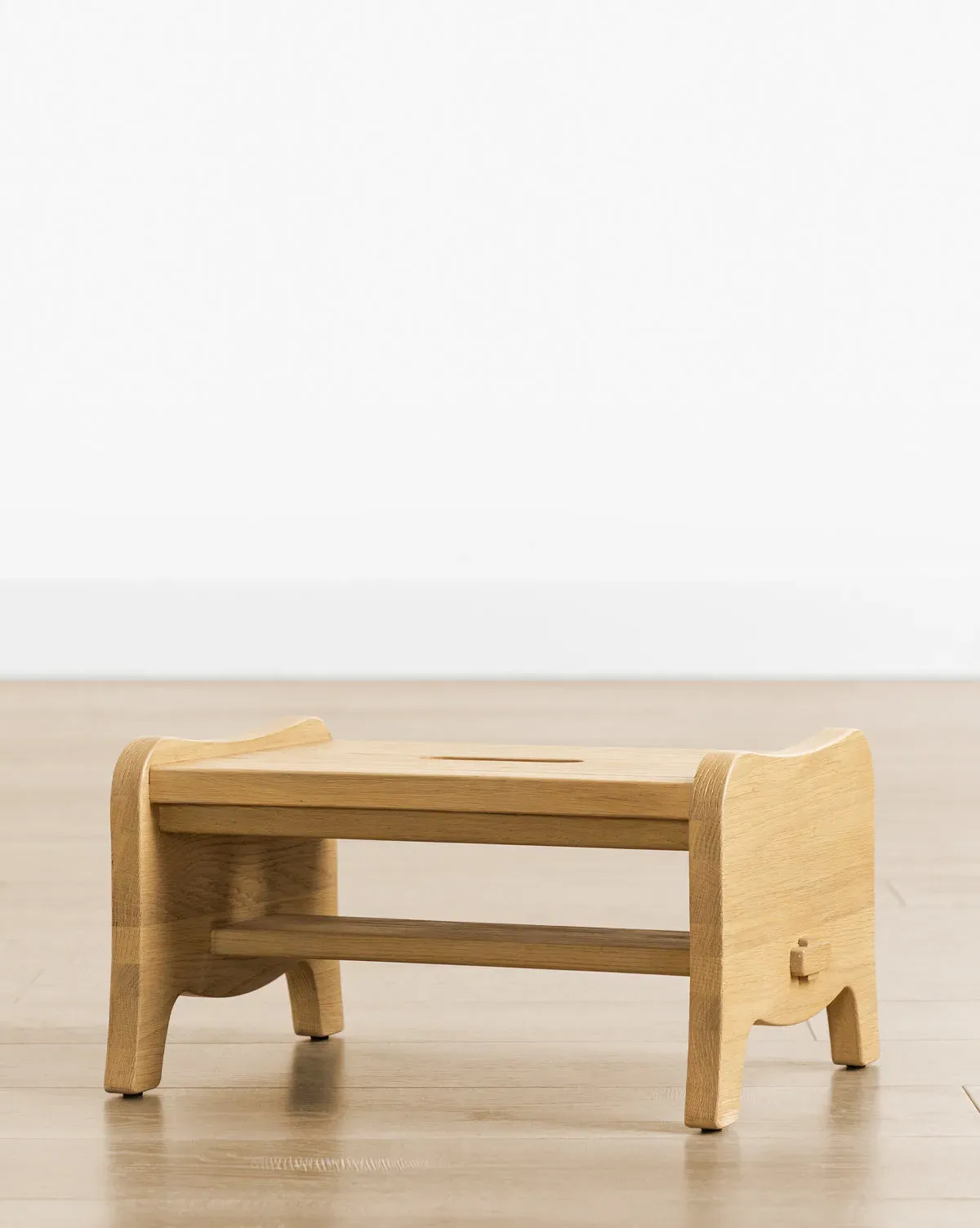 Gable Step Stool - Drift Oak product