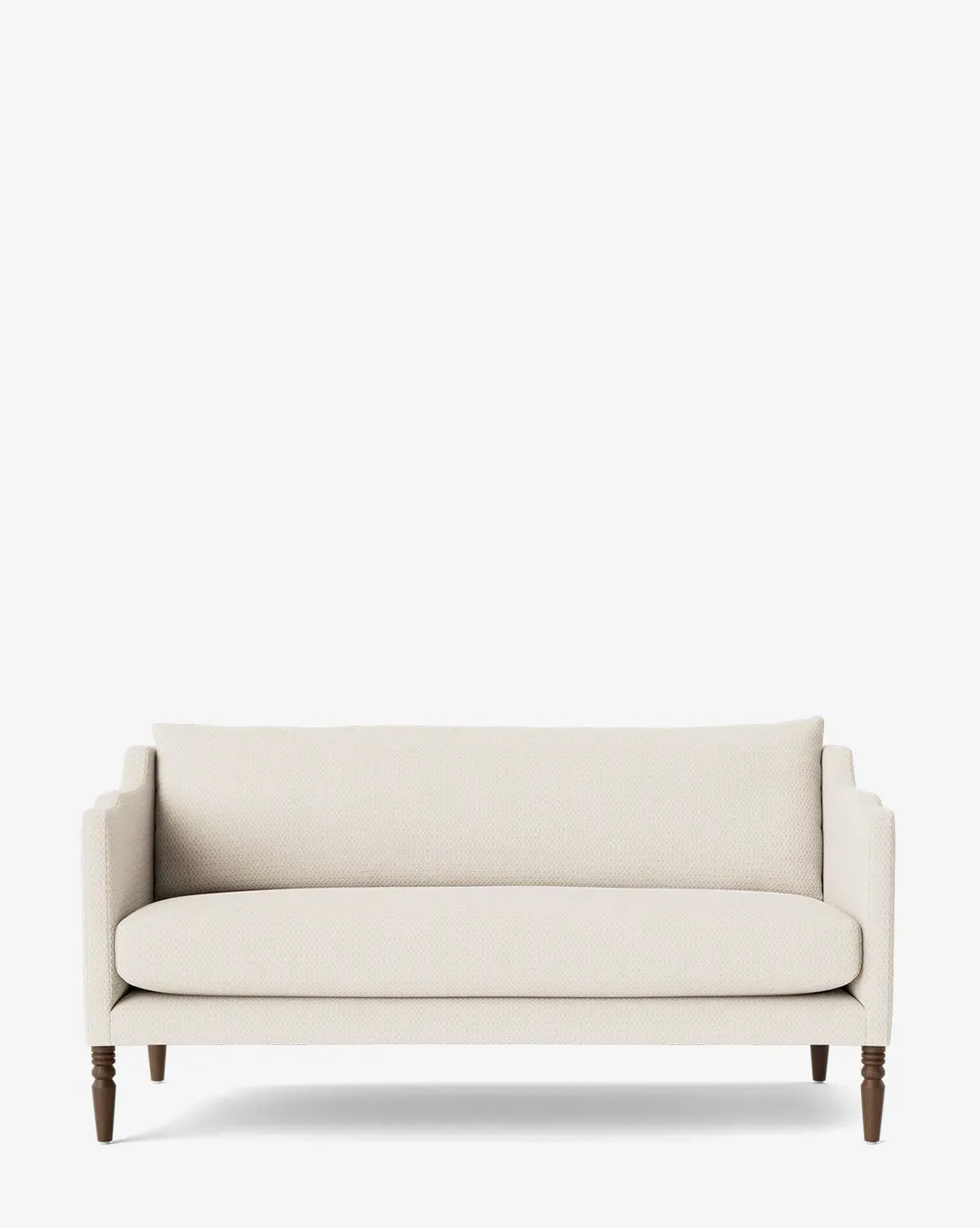 Gemma 65" Settee - Almond Chestnut, Crypton product