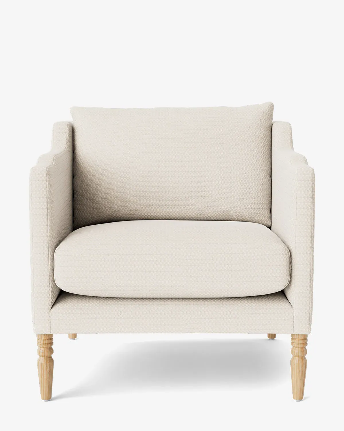 Gemma Lounge Chair - Almond Crypton, Oak product