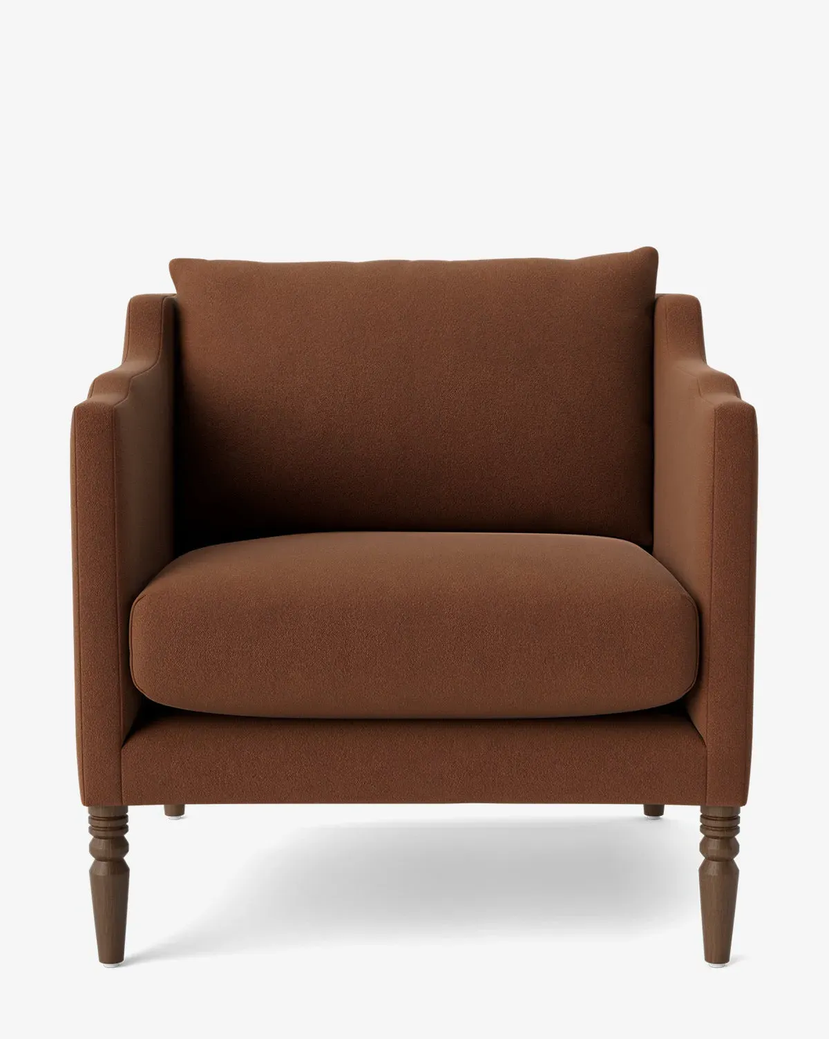 Gemma Lounge Chair - Auburn, Velvet product