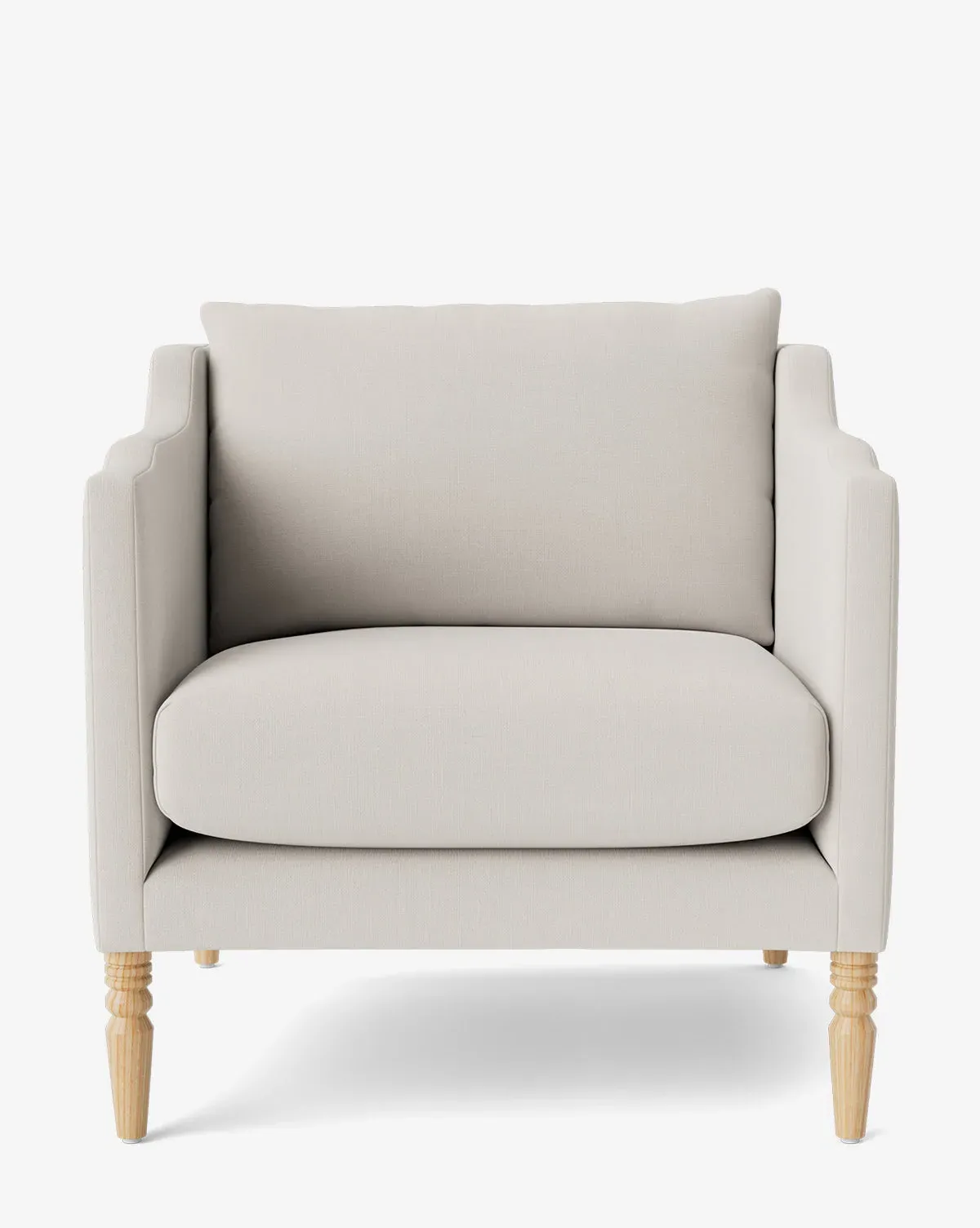 Gemma Lounge Chair - Blanc Crypton, Oak product