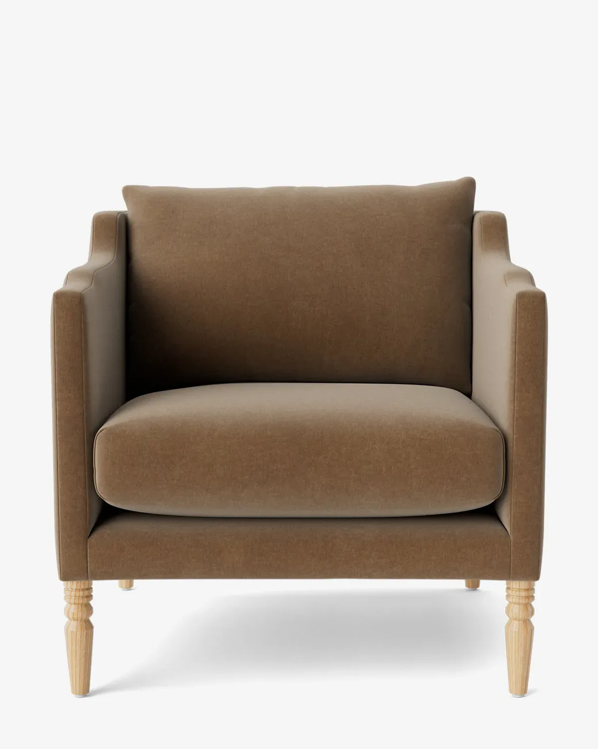 Gemma Lounge Chair - Chai, Velvet product