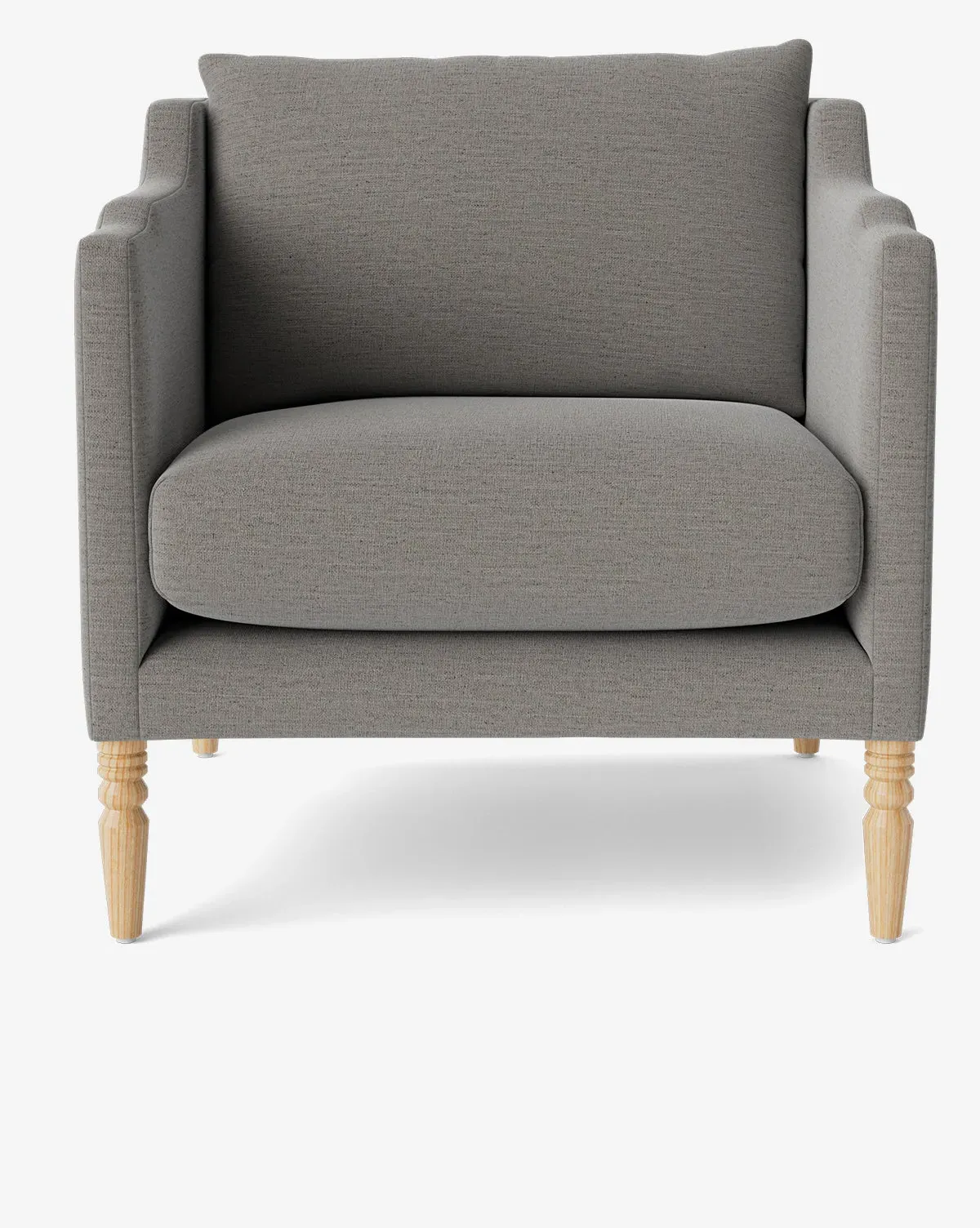 Gemma Lounge Chair - Gray Crypton, Oak product