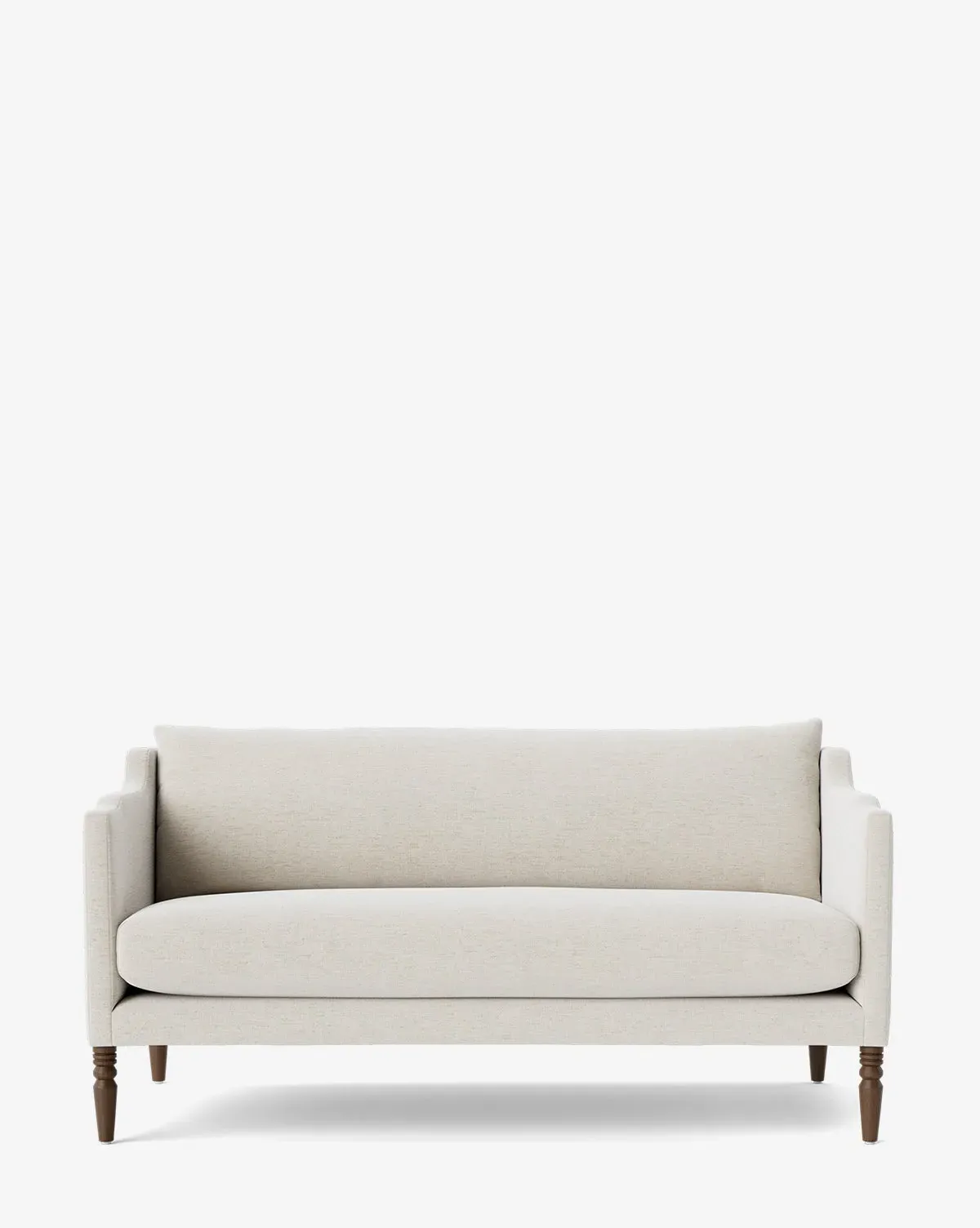 Gemma Settee - Alabaster Crypton, Chestnut product