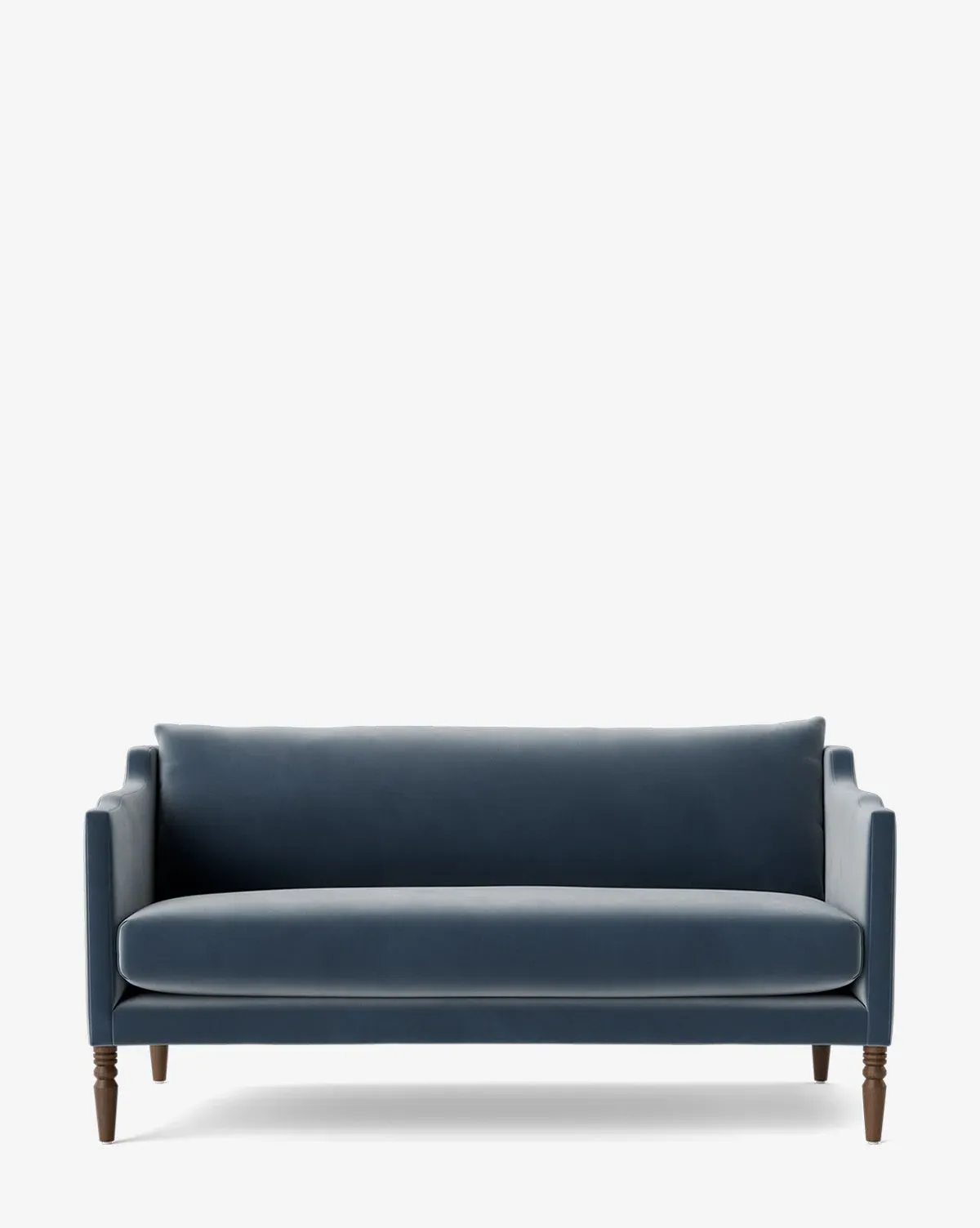 Gemma Settee - Chestnut, Velvet product