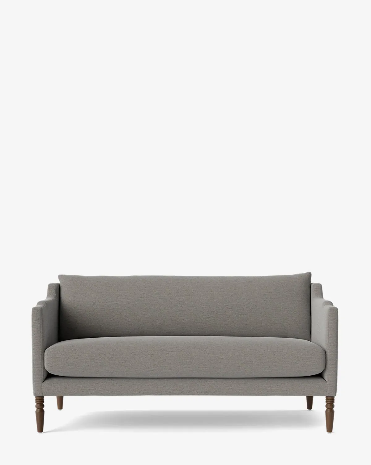 Gemma Settee - Gray Crypton, Chestnut product
