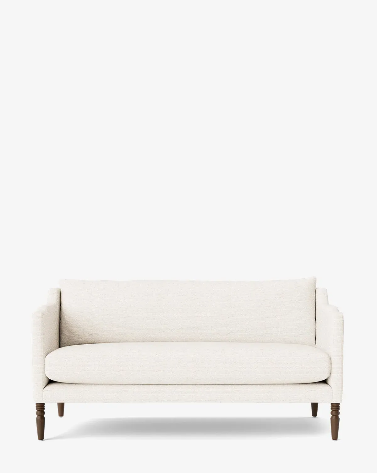 Gemma Settee - Snow Crypton, Chestnut product