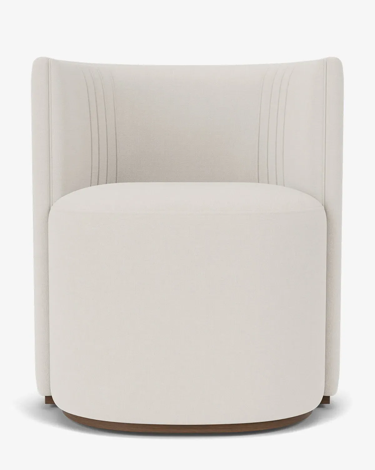 Georgina Barrel Back Dining Chair - Blanc Crypton product