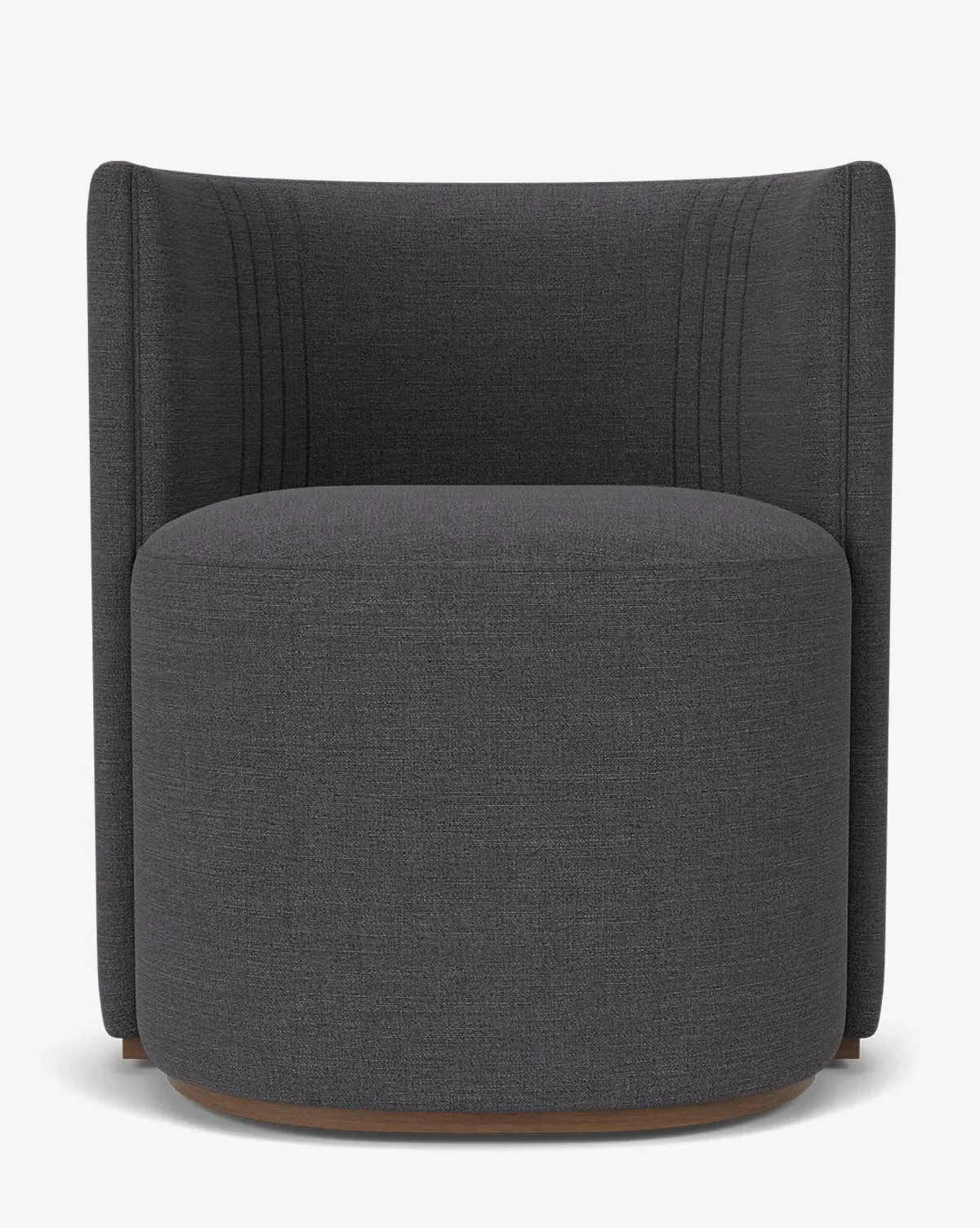 Georgina Barrel Back Dining Chair - Slate, Crypton product