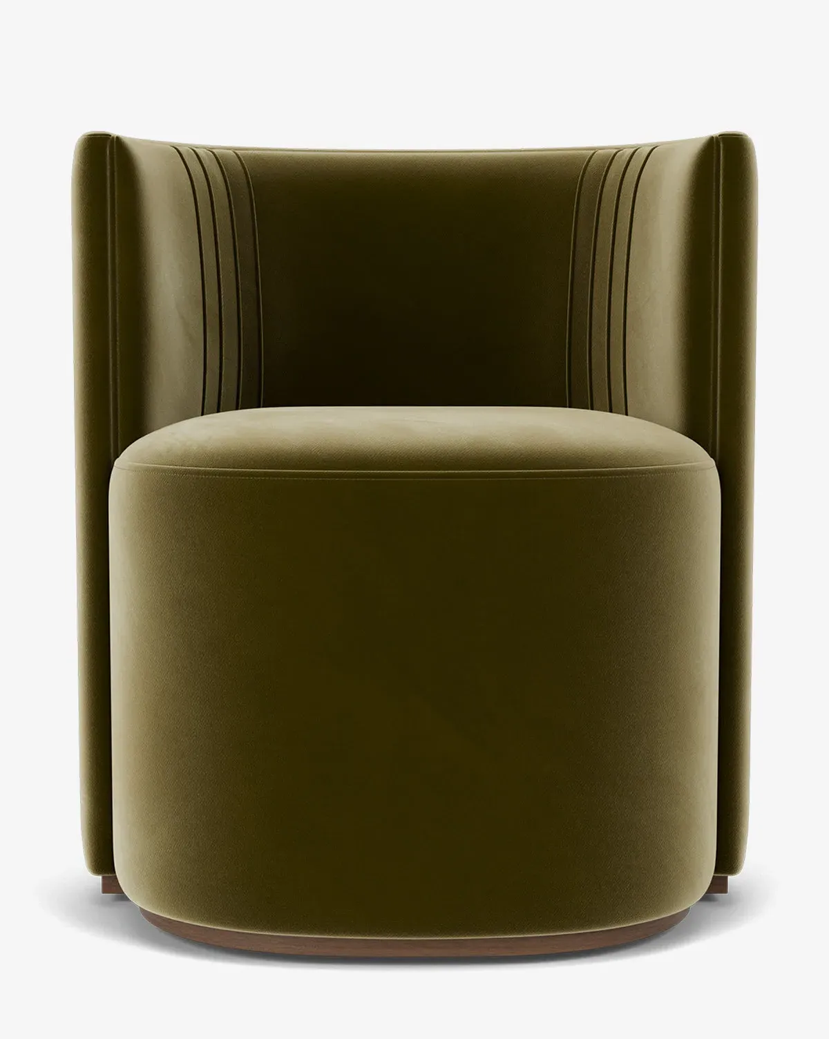Georgina Dining Chair - Olive, Velvet product