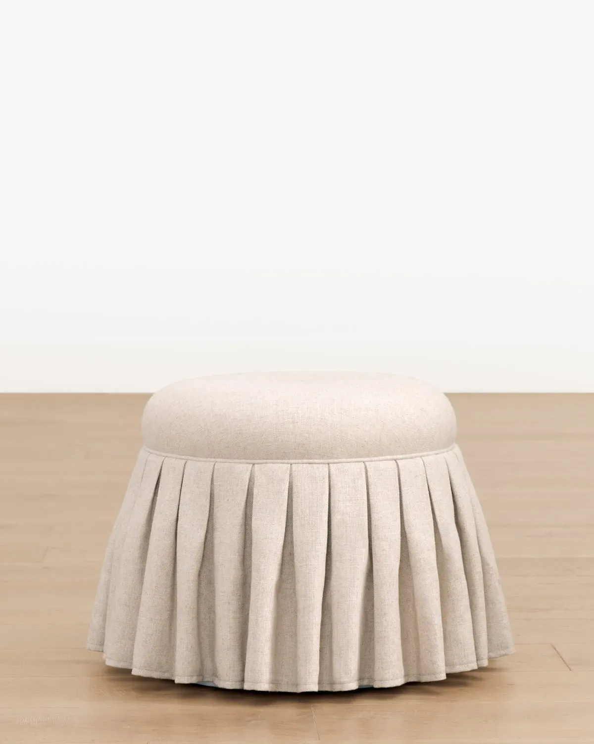 Germaine Ottoman with Pleated Skirt product