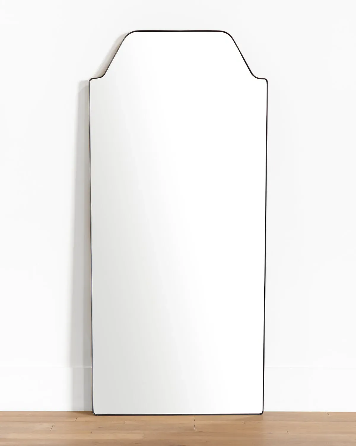 Giles Floor Mirror - Black, Stainless Steel product