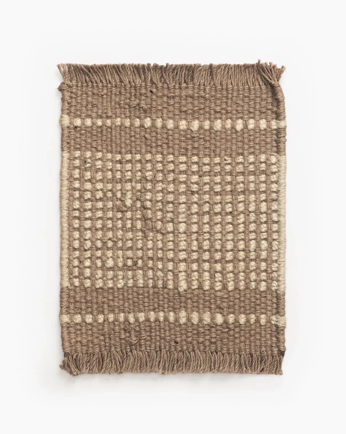 Girona Handwoven Jute Rug Swatch - Natural product