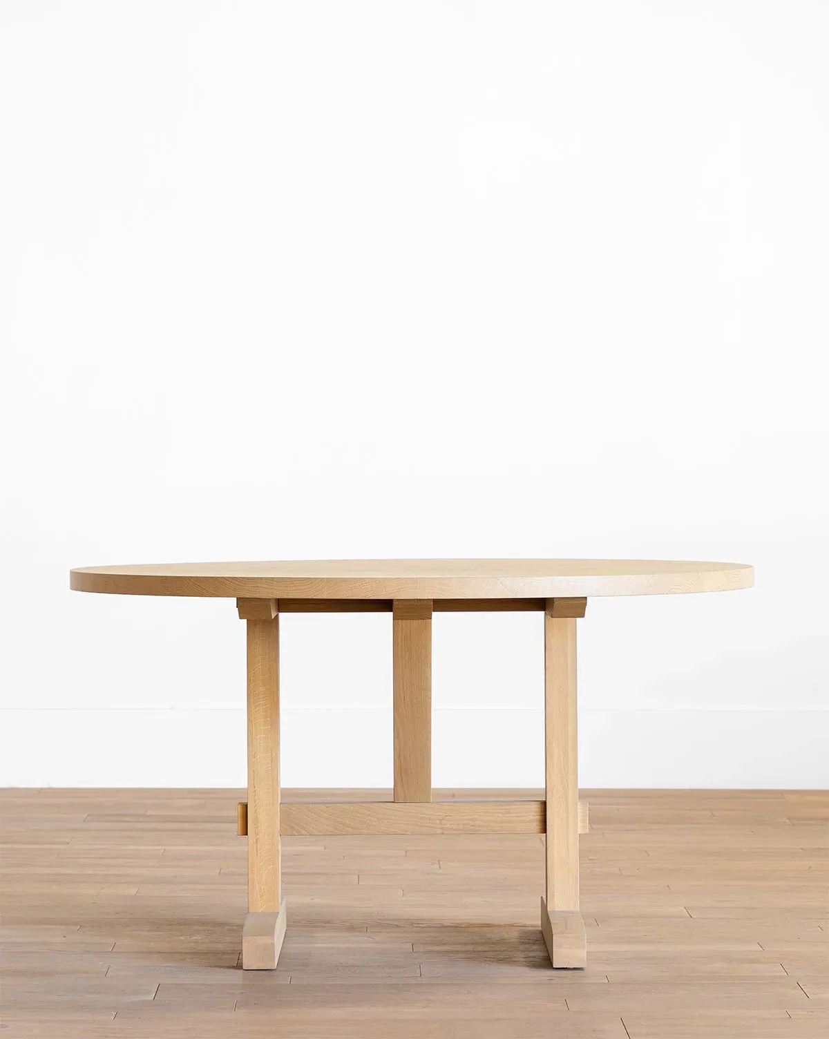 Giselle Round Dining Table - White Oak product