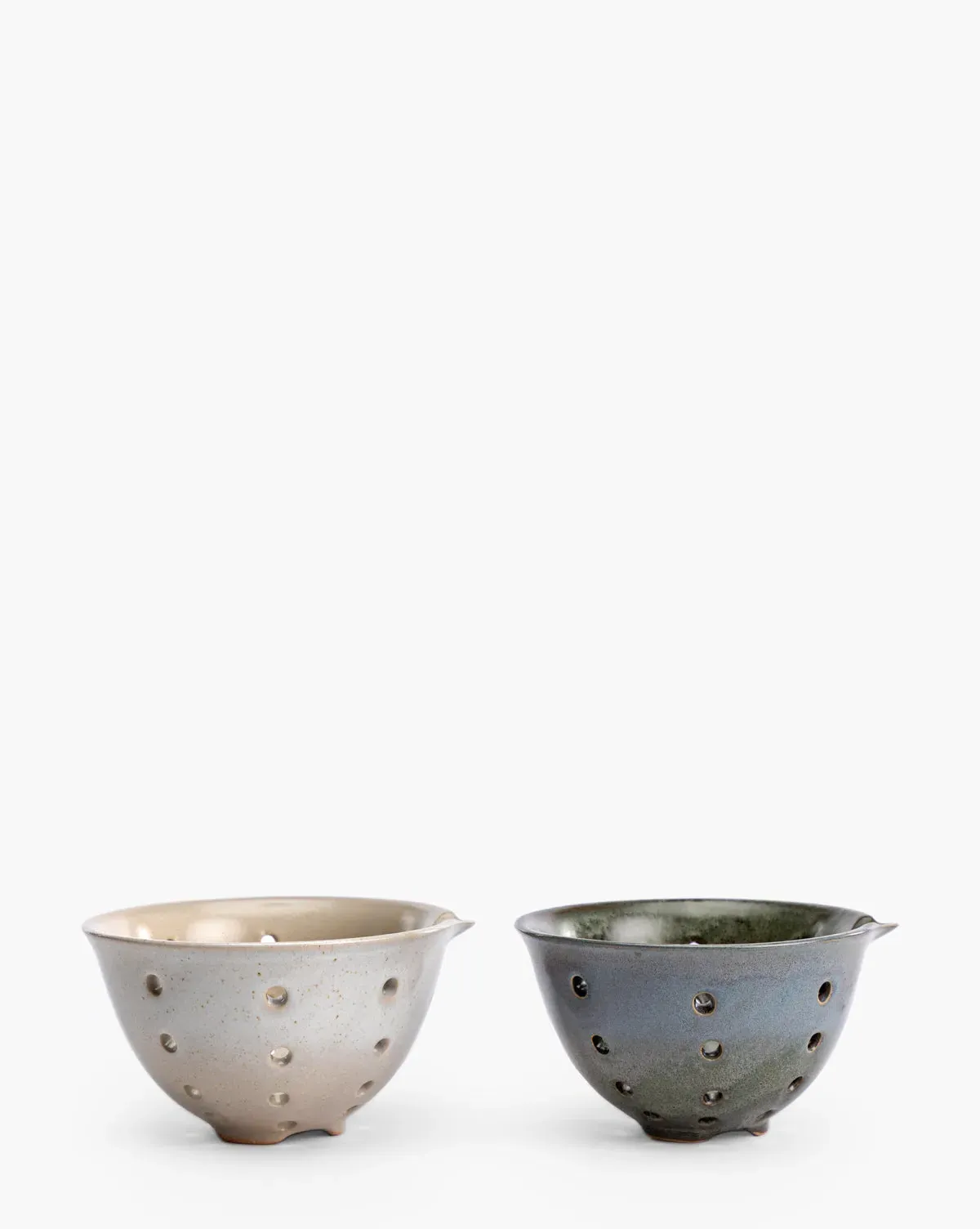 Glazed Stoneware Berry Bowls Set of 2 product