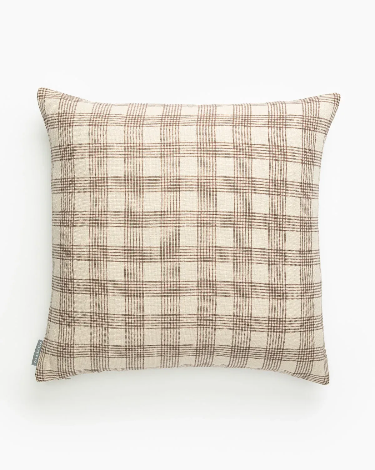 Glendale Pillow Cover - Brown, Linen-Cotton product