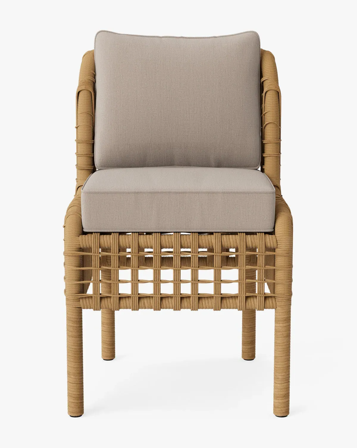 Glenwood Outdoor Dining Chair - Sand, Wicker product