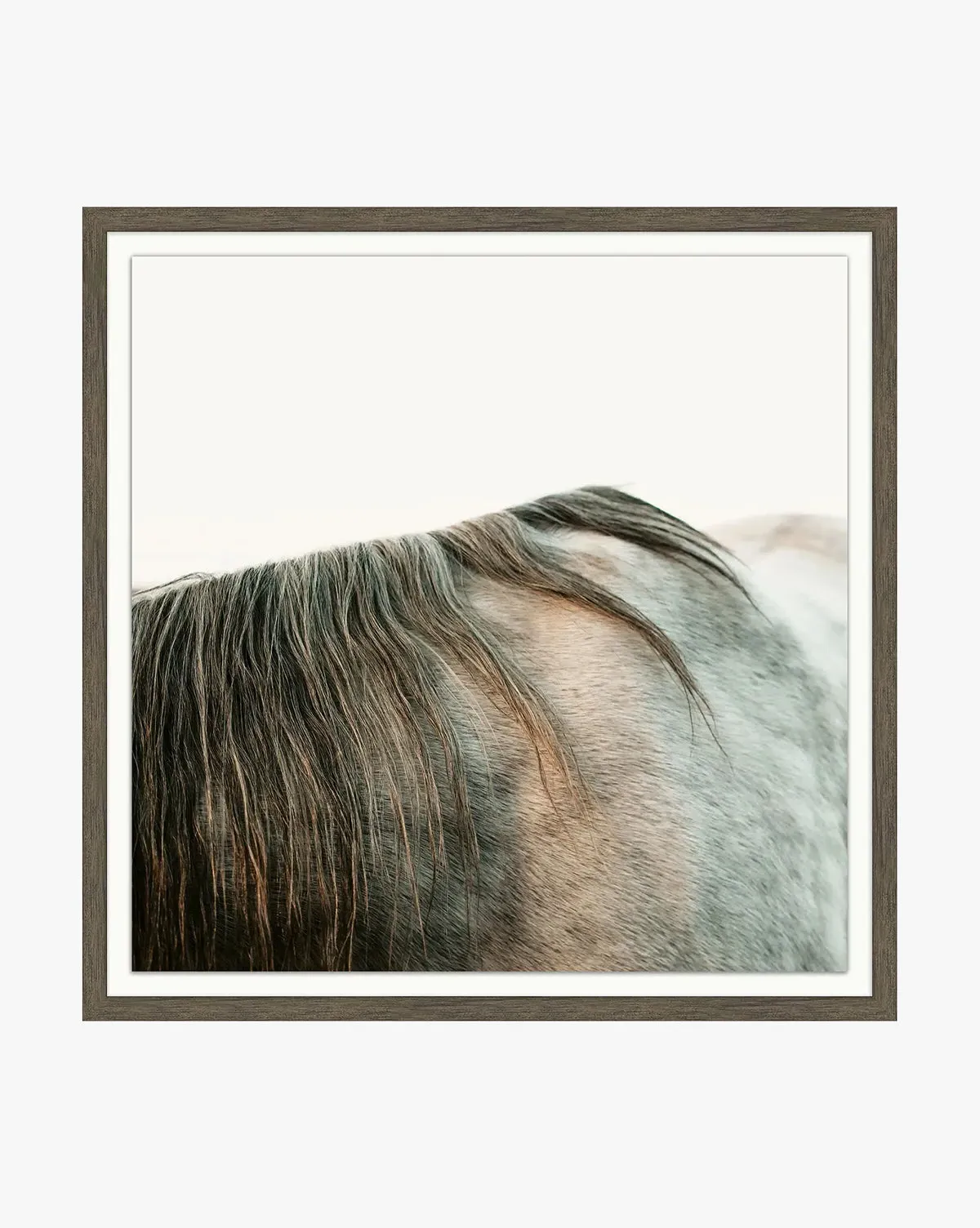 Graying Square Giclée Wall Art - Grey, Matte Paper product