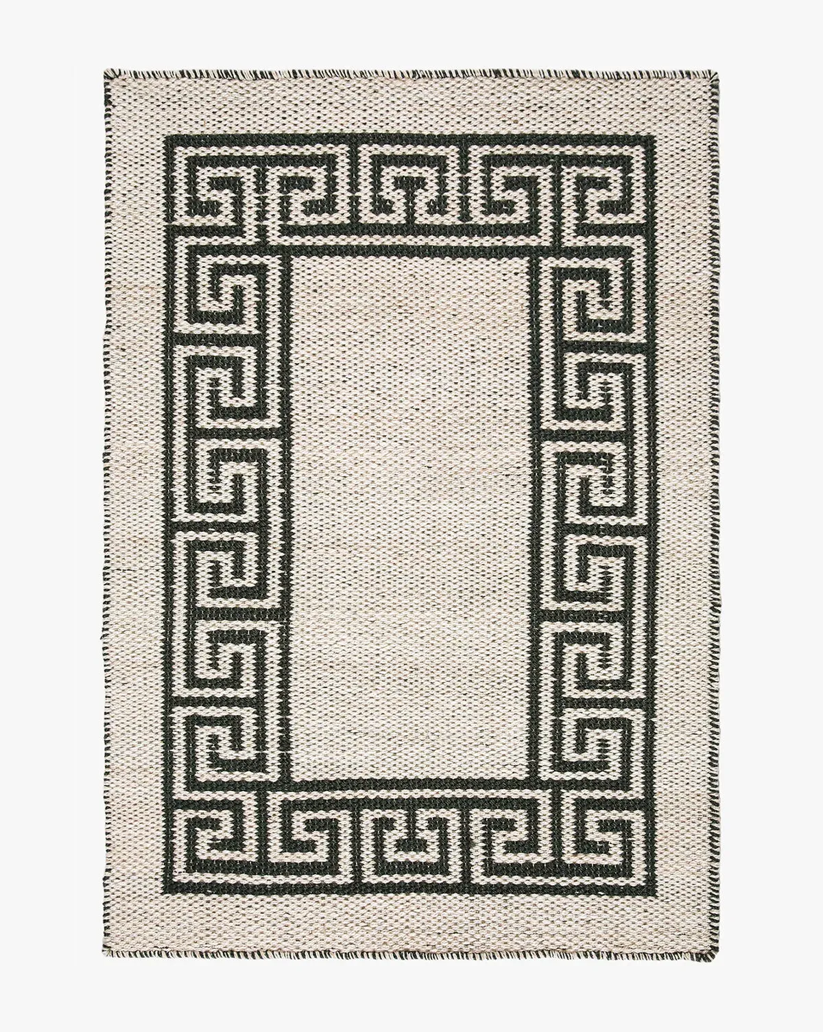 Greek Key Handwoven Indoor/Outdoor Rug 2x3 product
